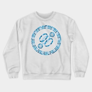 Mozaic Blue Bangle Crewneck Sweatshirt